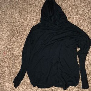 Black hoodie